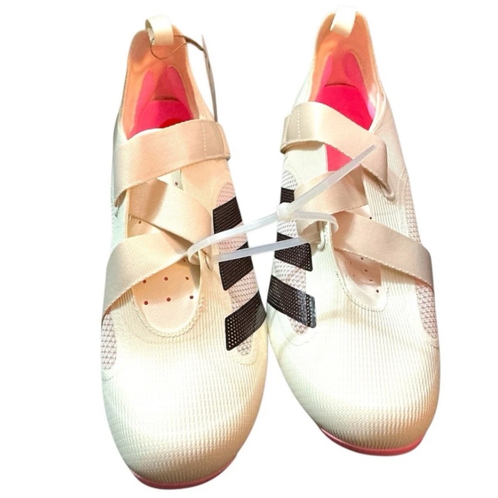 NWT Adidas Indoor Cycling shoes Off White Shadow Maroon M 11/ W 12